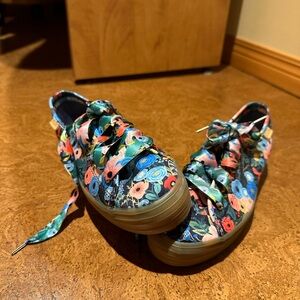 Keds x Rifle Paper Co Triple Decker shoe